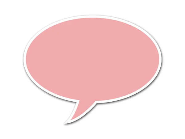 (İzole konuşma balonu)