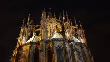 Geceleri St. Vitus Katedrali, Prag