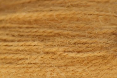 İpin arka planı. Eski bir ip.