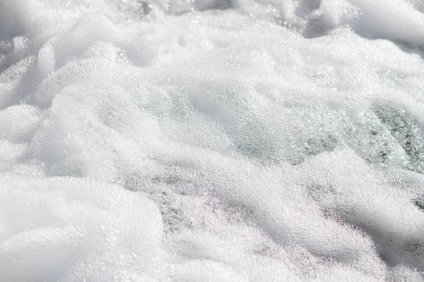 Uitzicht Een Waterval Sluiten Van Het Schuim — Stockfoto