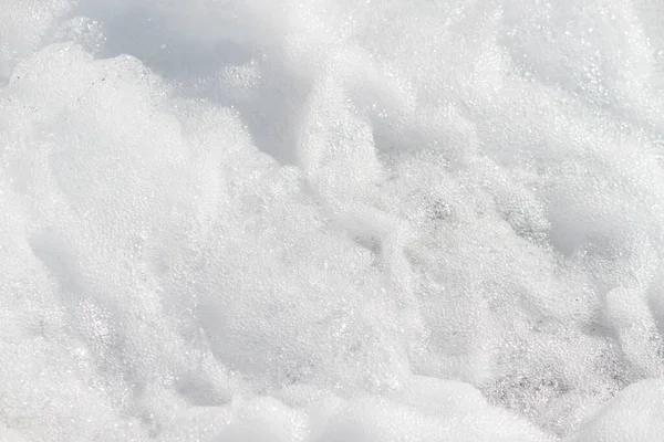 Foam Bubble Soap Shampoo Use Background — Stock Photo, Image
