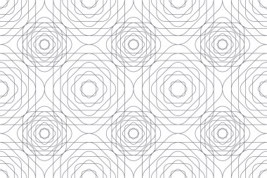 Kusursuz, soyut arkaplan deseni. Çiçek soyutlamasında tekrarlanan eşkenar şekillerle yapılmış. Modern vektör sanatı.