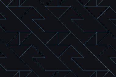 Kusursuz, soyut arka plan deseni üçgenlerle yapılmış. Modern, dinamik, basit vektör sanatı mavi renkte.