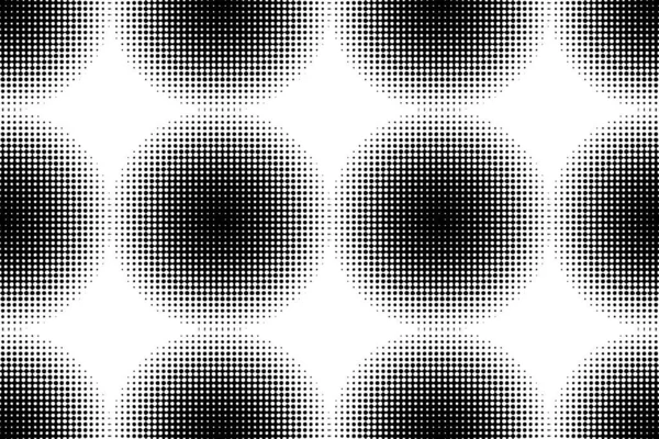 Nahtlose Abstrakte Hintergrundmuster Mit Halbtonkreisen Punkten Moderne Einfache Vektorkunst — Stockvektor