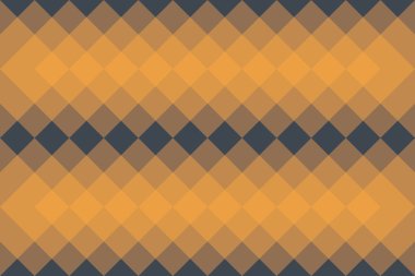 Kusursuz, şeffaf geometrik (eşkenar dörtgen) şekillerle yapılmış soyut arkaplan deseni. Sarı ve mavi renkli modern, basit vektör sanatı.