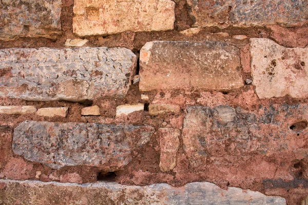 Άποψη Του Ιστορικού Πέτρινου Τοίχου — Φωτογραφία Αρχείου
