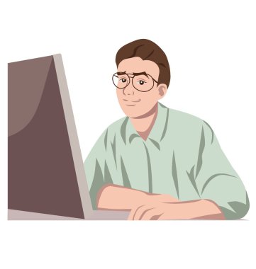 Modern insan - bilgisayar kahraman