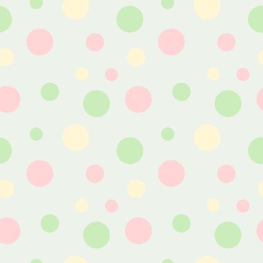 Seamless modeli nokta yeşil