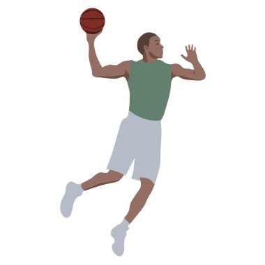 Spor basketbol oyuncusu