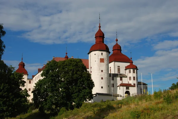 Castello di Lacko in Svezia vista da terra — Foto Stock