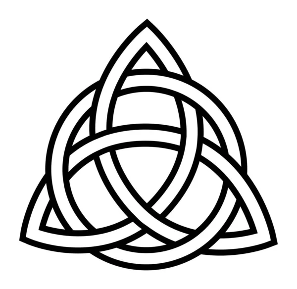 Trinity Knot Historic Symbol — Stock Vector