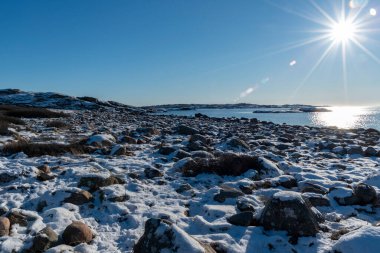 Kışın güneş ışınları