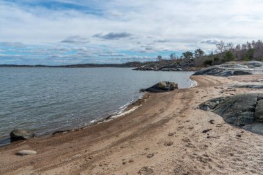 Göteborg, Lilleby plajı.