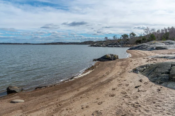 Strand Lilleby Göteborg — Stockfoto