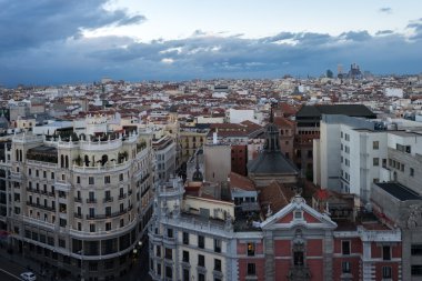 Madrid Plaza de Espana metro durağı
