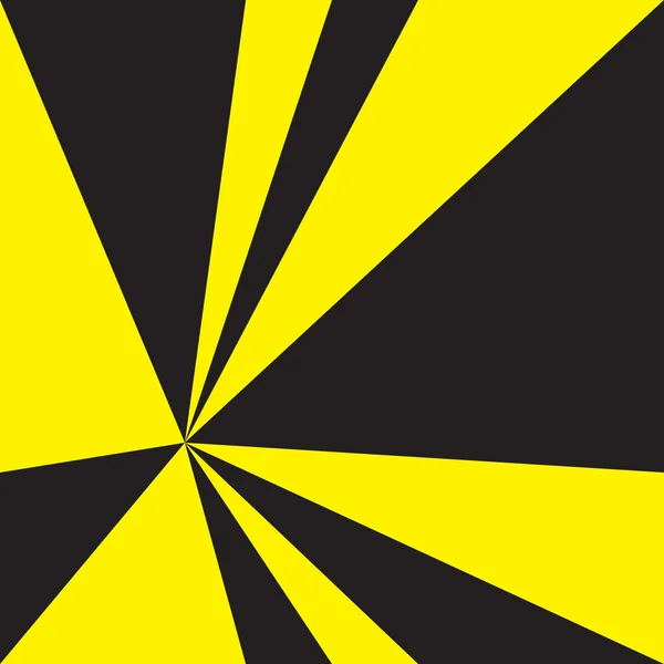 Fondo vectorial con triángulos amarillo y negro . — Archivo Imágenes Vectoriales