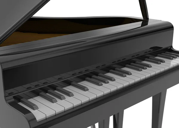 Piano - 3d — Stockfoto