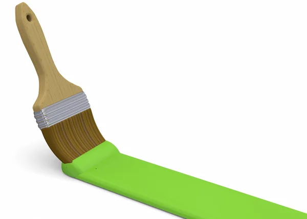 Brosse à colorier - 3D — Photo