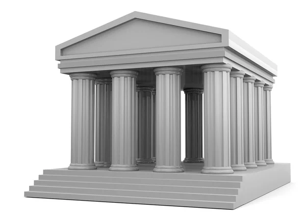 Храм - 3D — стоковое фото
