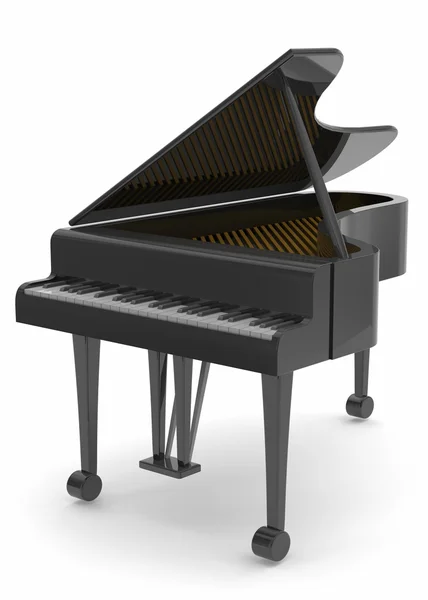 O piano - 3D — Fotografia de Stock