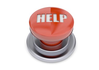 Yardım düğmesi - 3d