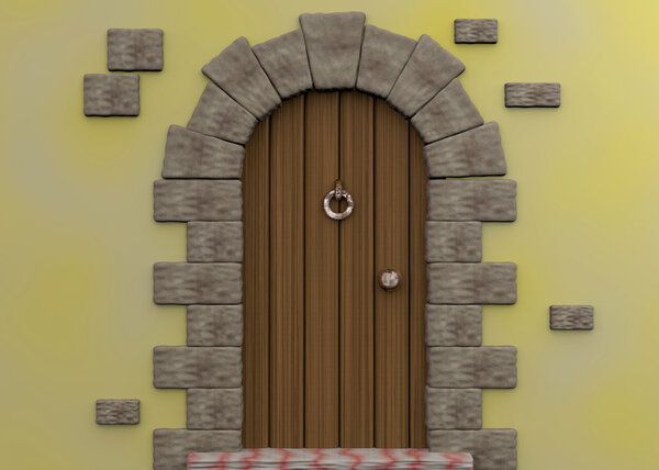 Fairy Door - 3d