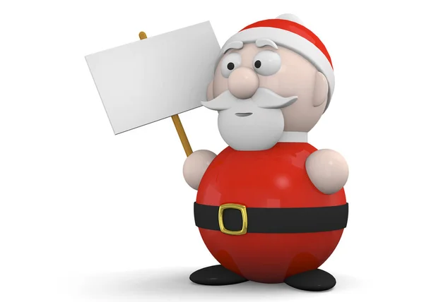 Personaggio Babbo Natale — Foto Stock