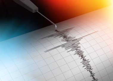 The Seismograph - 3D render clipart