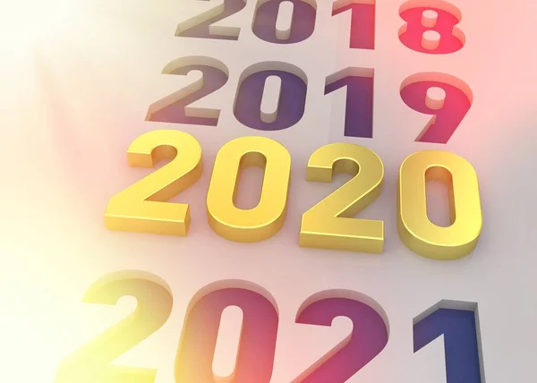 New Year 2020 Coming — Stock Photo, Image