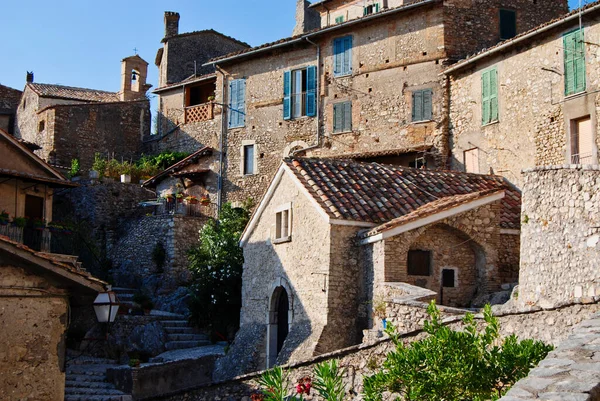 Starożytna Wieś Roccantica Włochy — Zdjęcie stockowe