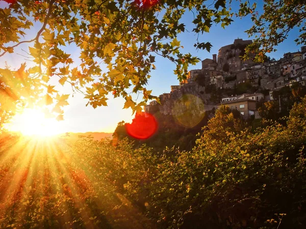 Jenis Desa Italia Cervara Roma — Stok Foto