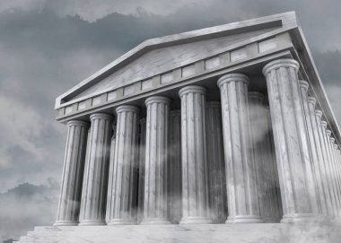 Antik Yunan Tapınağı - 3D