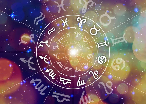 Horoskop Und Tierkreiszeichen — Stockfoto