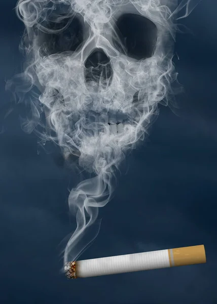 Fumar Mata Concepto — Foto de Stock