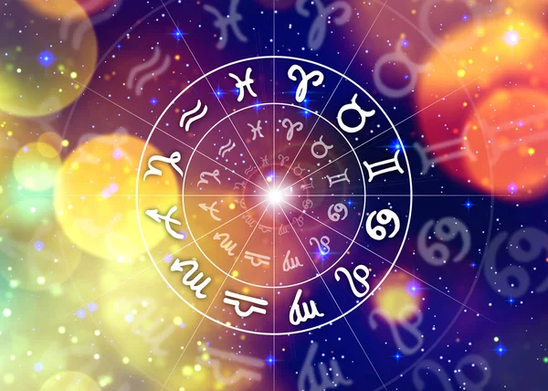 Horoskop Und Tierkreiszeichen — Stockfoto