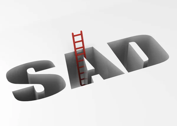 Sad Ladder — Stock Photo, Image