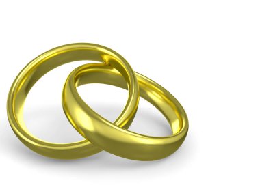 Altın Alyanslar - 3D