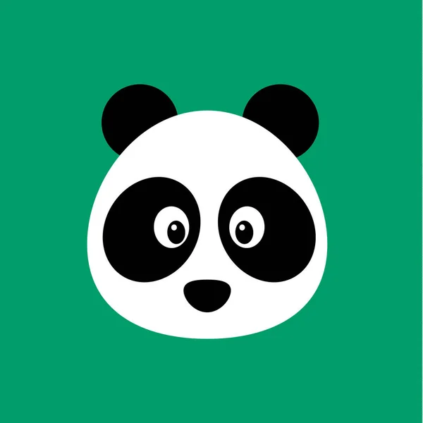 Icon Illustrator Panda — Fotografia de Stock