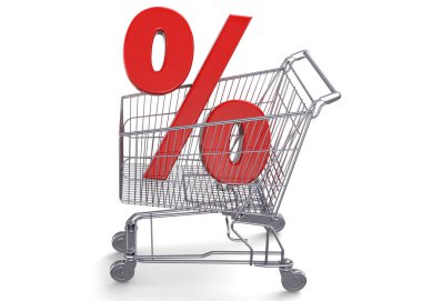 İndirim Konsepti - 3B canlandırma