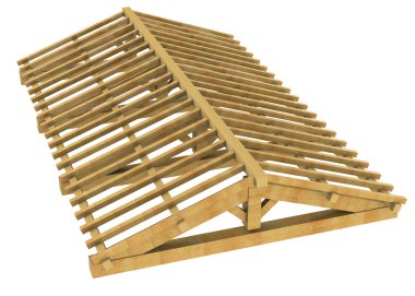 Bir Çatı Yapılıyor - 3D