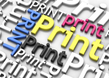 Yazdırma Arkaplanı - 3B oluşturucu