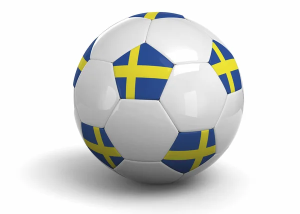 Шведский Мяч Рендеринг — стоковое фото