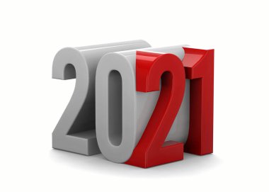 Mutlu yıllar 2021 - 3D