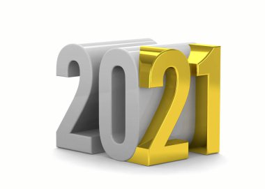 Mutlu yıllar 2021 - 3D