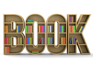 Kitap Kütüphanesi - 3D Hazırlama