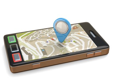 Cep Telefonu ile GPS Navigasyonu - 3D
