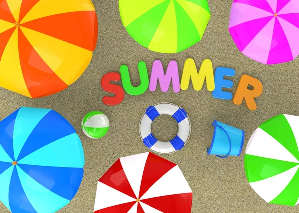 Summer Beach — Stock Photo, Image