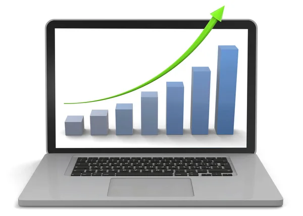 Computer Statistics — Stock Photo, Image