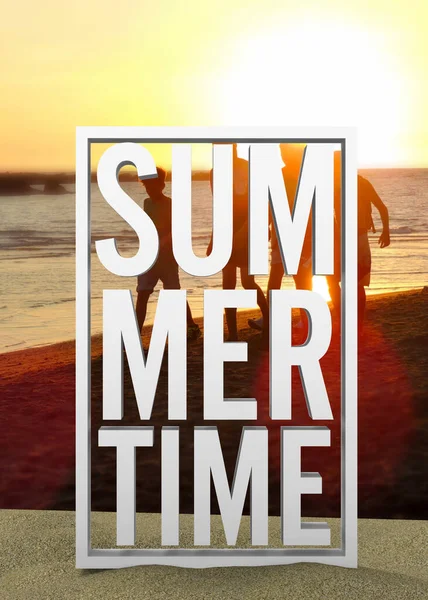 Summertime Written — Stock Photo, Image