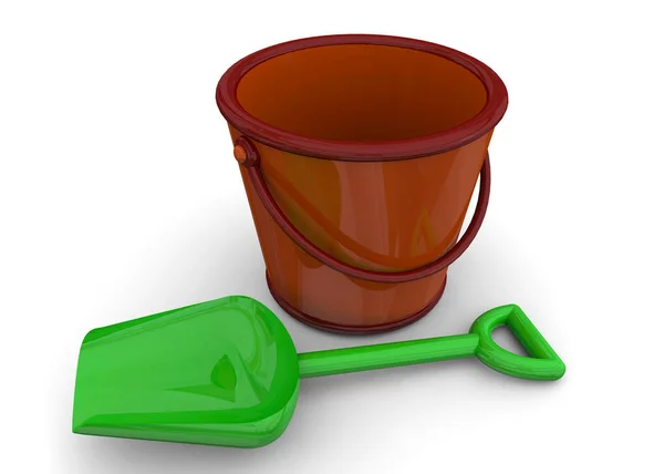 Bucket Shovel — Zdjęcie stockowe